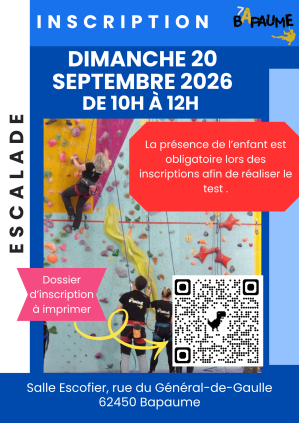 Inscriptions 2026/2027