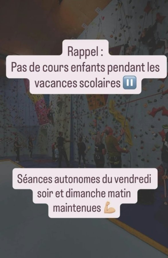 HORAIRES VACANCES DE LA TOUSSAINT